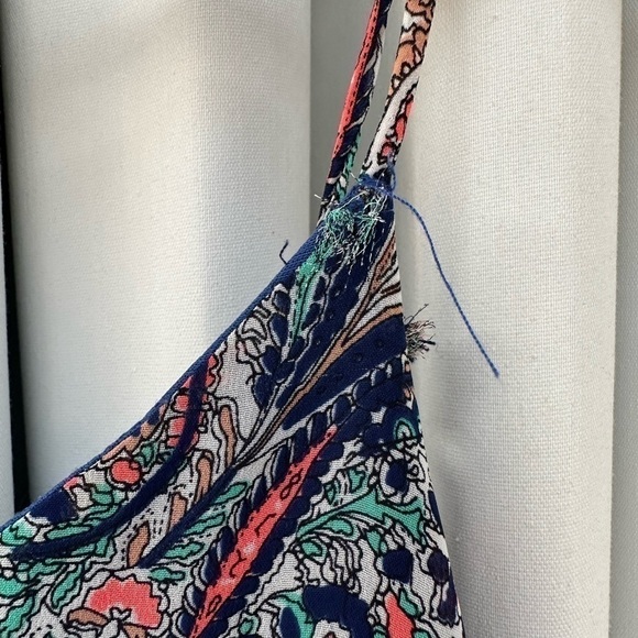 STITCHFIX Spaghetti Strap Maxi | Paisley Print | Small | GUC - Picture 5 of 11